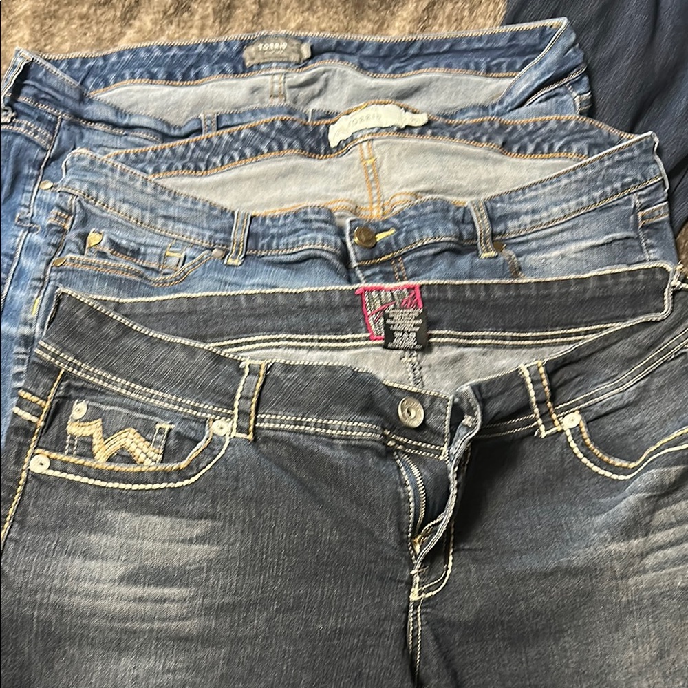 Torrid Blue Jean Shorts Classic Denim Style